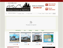 Tablet Screenshot of antonioimoveis.net